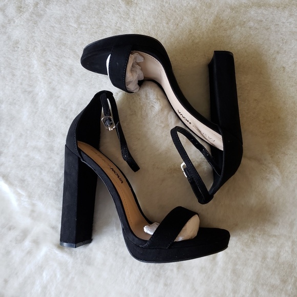 fashion nova block heels